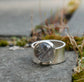 Spring Sorceress Ring — A Statement Bridewell Stone Ring in Sterling Silver — Size 7 1/2