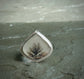 Bulbs in Bloom — A Dendritic Agate Ring in Sterling Silver — Size 9