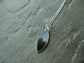 Bedtime in the Garden — A Landscape Dendritic Agate Pendant Necklace in Sterling Silver