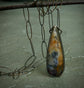 Wildflower Seedling — An Amethyst Sage Agate Pendant Necklace in Oxidized Silver
