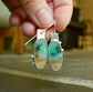 Beachside Convertibles — Petrified Wood Stud or Dangle Earrings in Sterling Silver