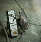 Unshattered — A Brecciated Lilac Mookaite and Garden Quartz Split Shank Ring in Oxidized Sterling Silver — Size 8 to 8 1/2