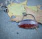 Otherworldly — An Apache Sage Rhyolite Reversible Pendant Necklace in Shiny and Oxidized Silver and 14kt Gold