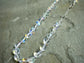 Mermaid Quartz Beaded Necklace in Sterling Silver