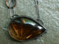 Frozen in Time: Grounding Earth — A Bridewell Stone Pendant Necklace in Sterling Silver and Gold