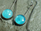 Frozen in Time: Summer Fireworks — A Pair of Bridewell Stone Dangle Earrings in Oxidized Sterling Silver