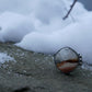 Powder Play — A Polychrome Jasper Winter Landscape Ring in Oxidized Silver — Size 9 to 9 1/2