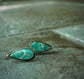 Surface Current — A Pair of Sea Sediment Jasper Drop Earrings in Oxidized Sterling Silver