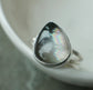 Fortune Teller Ring — A Rare Malawi Moonstone set in Sterling Silver — Size 6 1/2