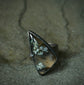 Water Lilies — A Statement Agate Ring in Oxidized Sterling Silver — Size 9