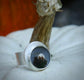 Tie into the Moonlight — A Dendritic Agate Landscape Ring in Sterling Silver — Size 6 1/2