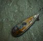 Wildflower Seedling — An Amethyst Sage Agate Pendant Necklace in Oxidized Silver