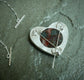 Healing Heart — A 2 in 1 Marcasite Heart Pendant Necklace and Brooch in Sterling Silver