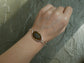 Golden Harvest — A Marcasite Bracelet in Sterling Silver and Solid 14kt Gold