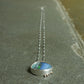 Rainbow Thundercloud — A Boulder Opal Pendant Necklace in Sterling Silver and Solid 14kt Gold