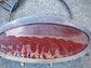 Otherworldly — An Apache Sage Rhyolite Reversible Pendant Necklace in Shiny and Oxidized Silver and 14kt Gold