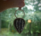Violet Flowering — A Hidden Scene Purple Chalcedony Pendant Necklace in Sterling Silver