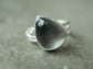 Fortune Teller Ring — A Rare Malawi Moonstone set in Sterling Silver — Size 6 1/2