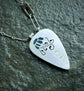 Hidden Scenes — Deep Sea Dive; A Petrified Blue Wood Opal Pendant Necklace in Sterling Silver