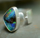 Cascading Reminders — An Adjustable Boulder Opal Ring in Sterling Silver — Sizes 8 1/2 to 9 1/4