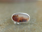 Vivid Treetop View — A Landscape Dendritic Agate Ring in Sterling Silver — Size 6 1/2
