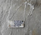 Spring Thaw — A Landscape Picasso Jasper Pendant Necklace in Sterling Silver