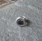 Verdant Keepsake Ring — A Dendritic Agate and Peridot Ring in Sterling Silver — Size 7 3/4 to 8 1/2