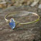 Frozen in Time: Falling Star — Bridewell Stone Bracelet in Sterling and Gold